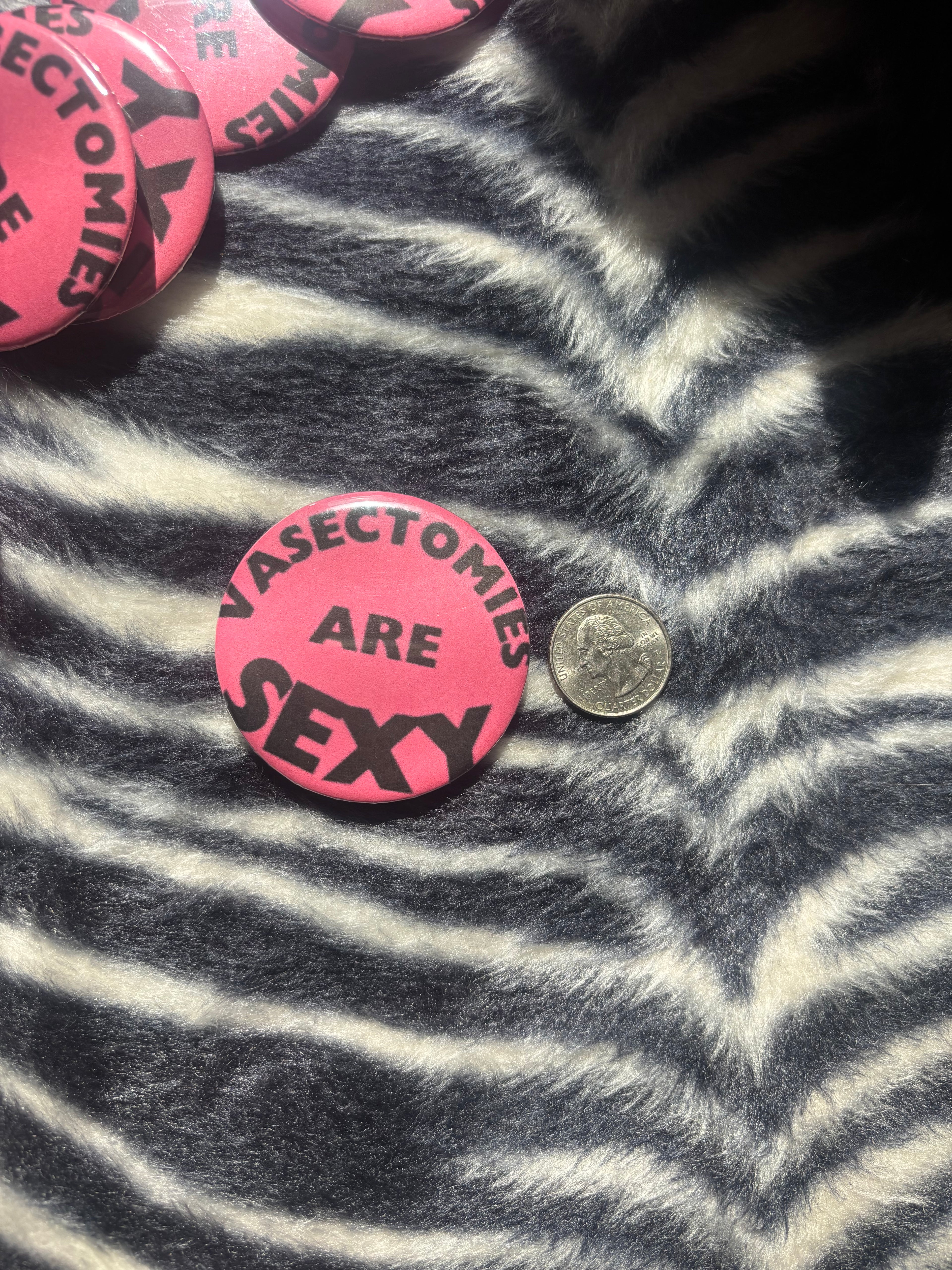 Vasectomies are Sexy Pin