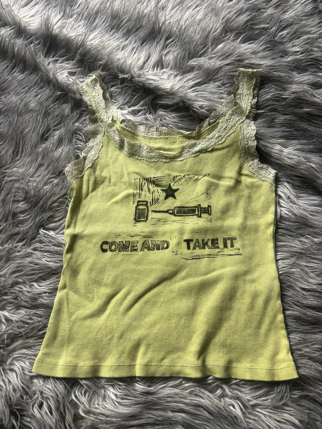 Green Come and Take It Tank